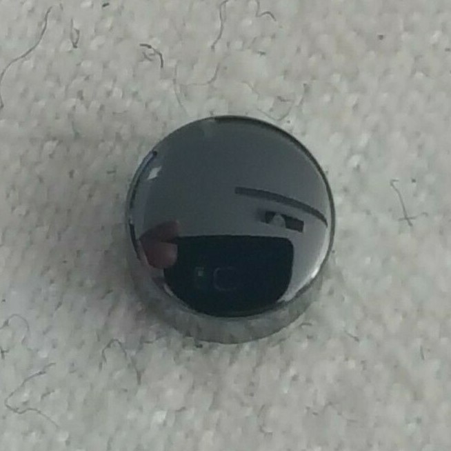 RADO Water Resistant Black Ceramic Cap Crown Part Number 48-112