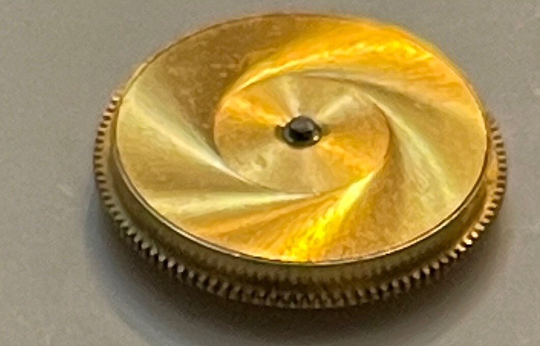 Rolex Watch Barrel for calibre 9001 315 Complete with mainspring and arbor.