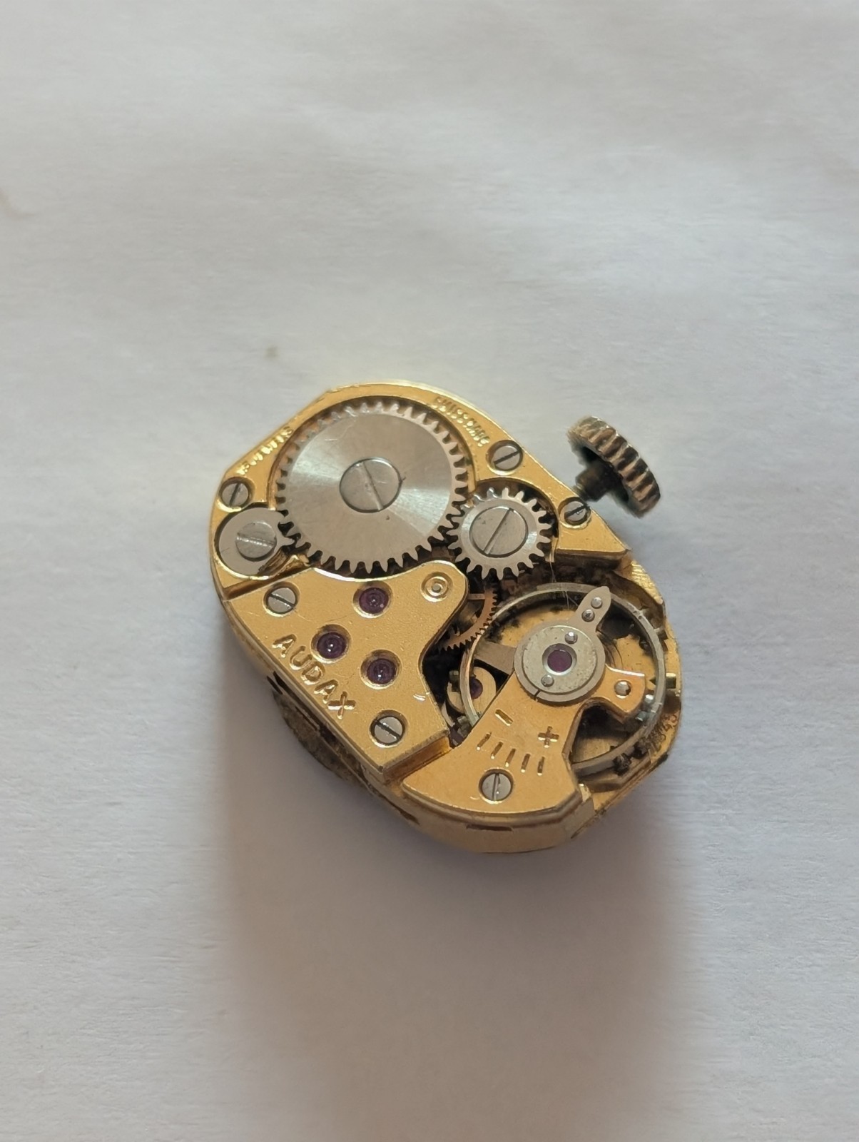 Vintage ETA 2345 Mechanical Watch Movement (Runs)