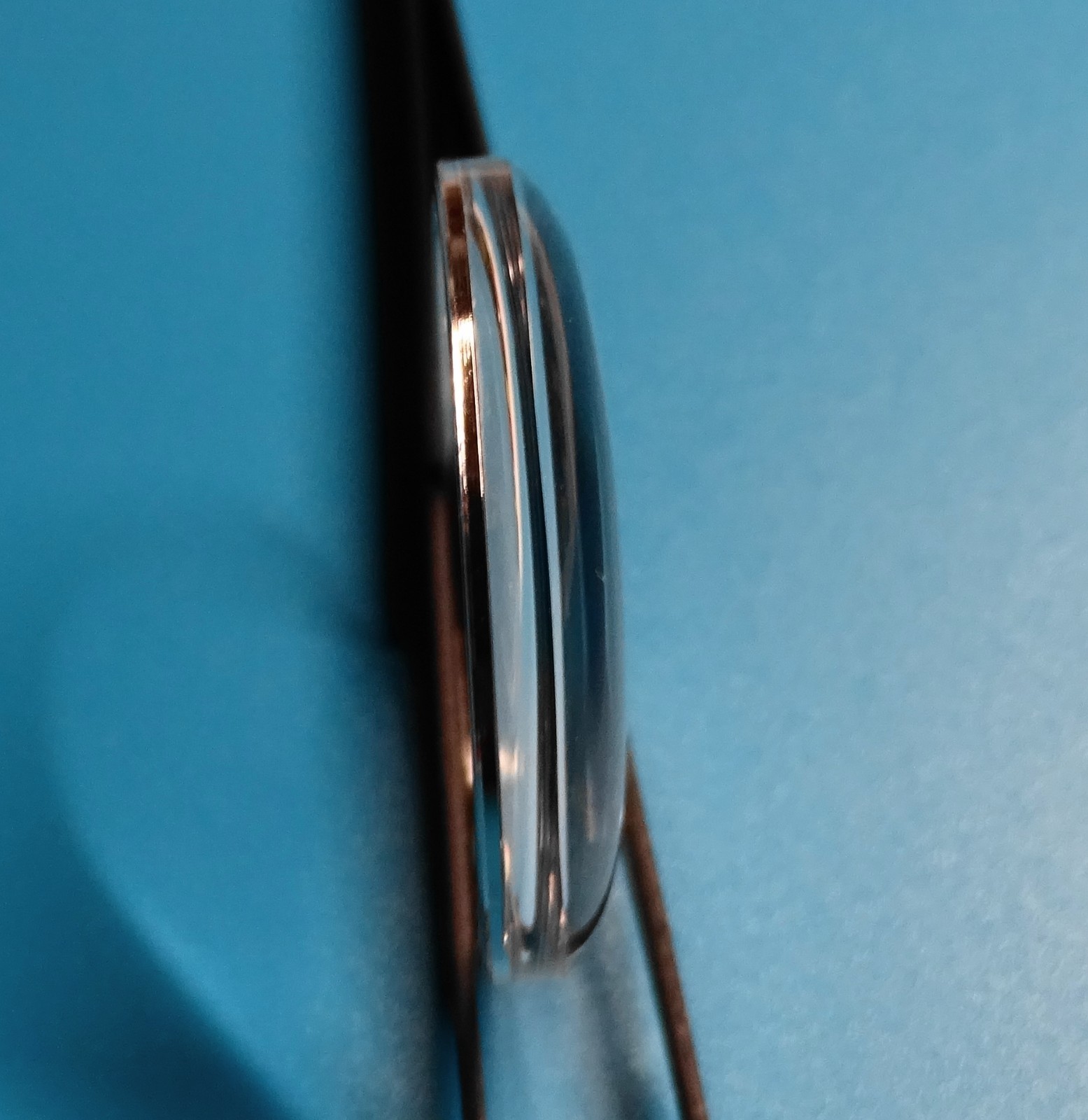 Diving Watch Glass Chrome Ring Aquatic Ø 26.2 Mm Height 4.40 Mm.