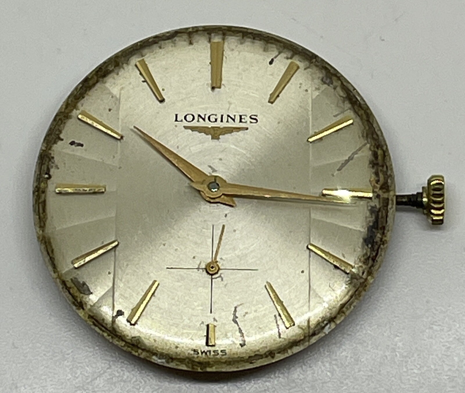 LONGINES 23Z MOVEMENT 17 Jewels Swiss Does Not Run