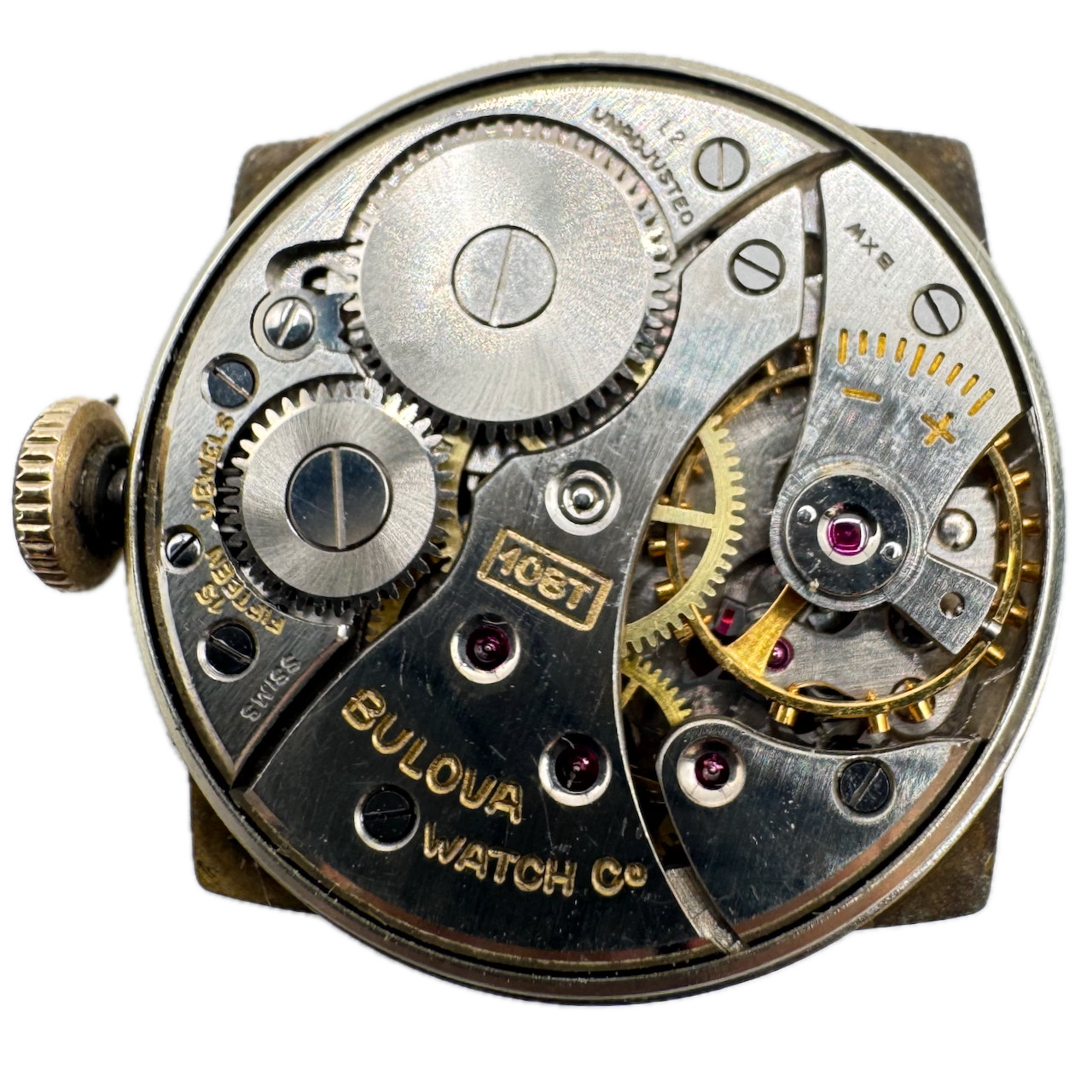 Vintage 24.5mm Bulova 1952 Director Mechanical Men’s Wristwatch Movement 10BT