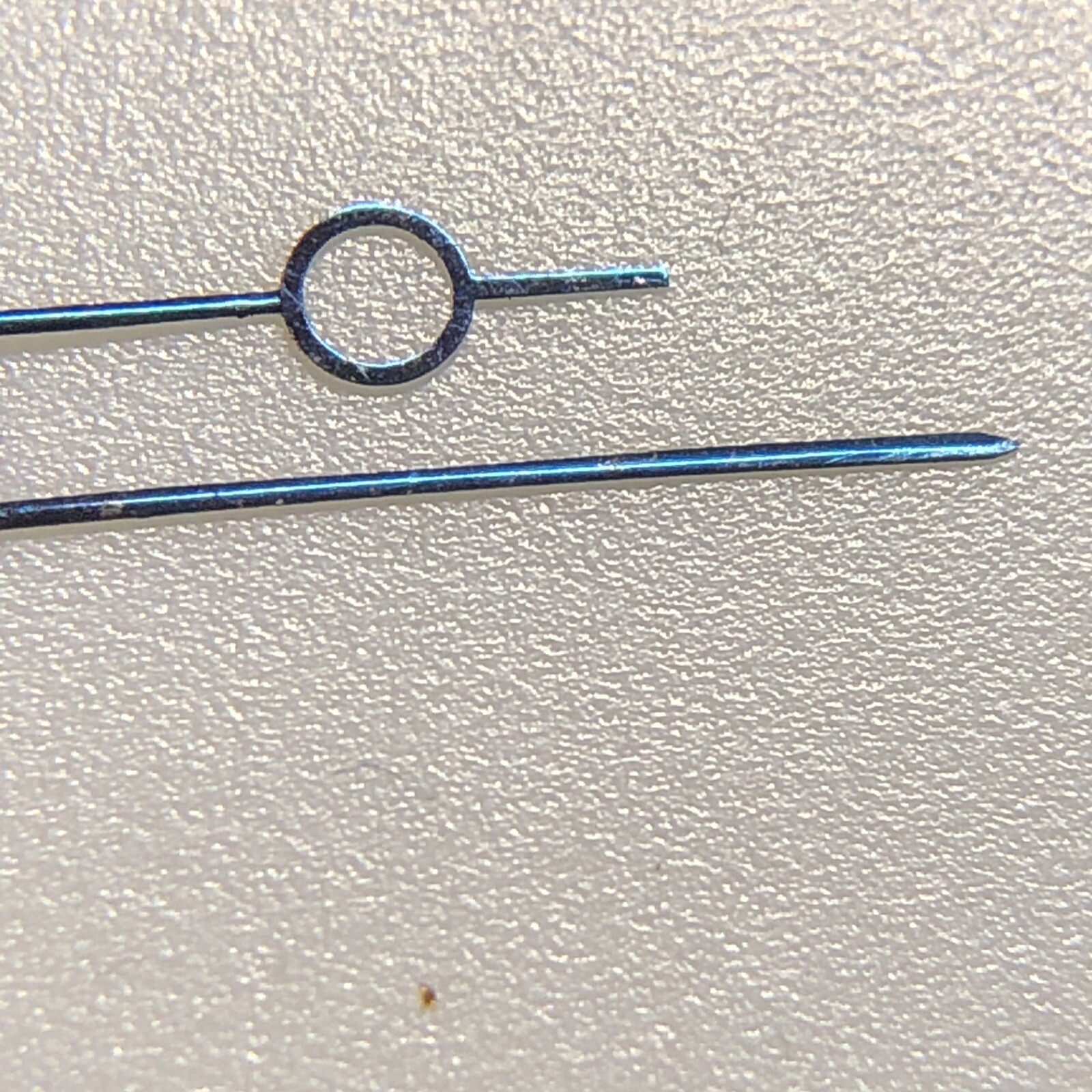 lancette orologio ora e minuti blu “lollipop” vintage (1)