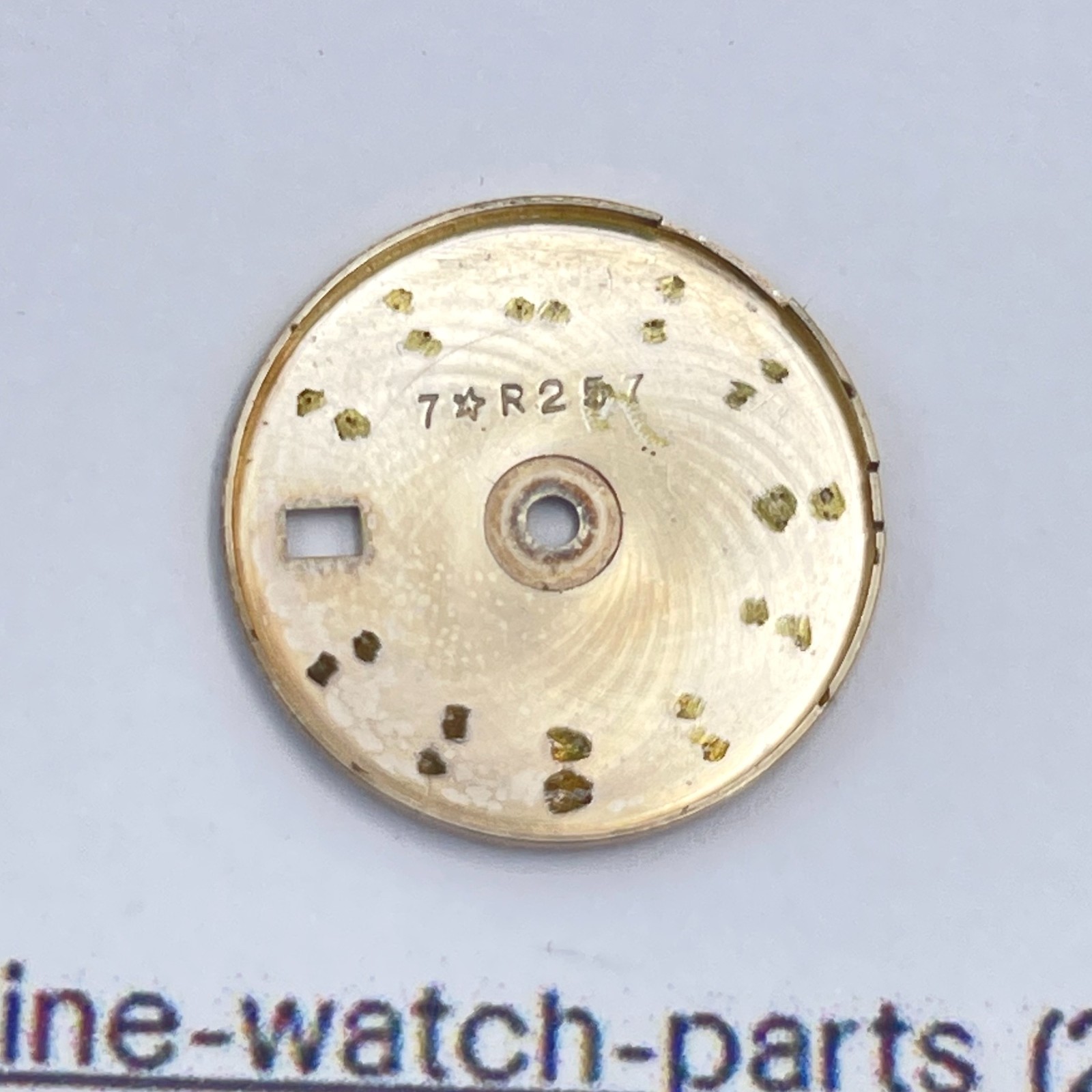 Genuine Rolex Date 26mm Lady Datejust 6917 6916 Stick Baton Silver Dial