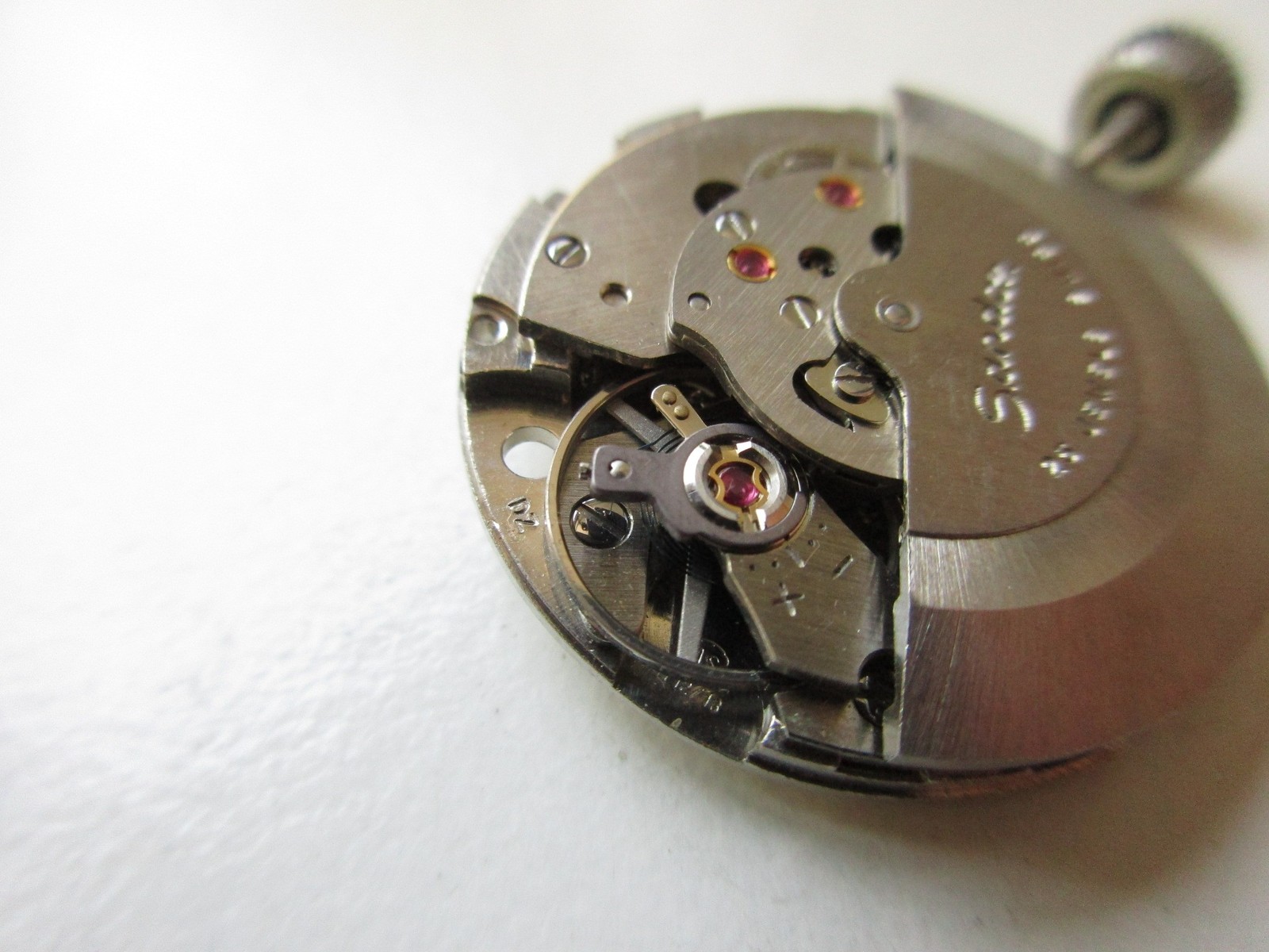 AS A. Schild cal. 1712/13 automatic Swiss watch movement – balance moves
