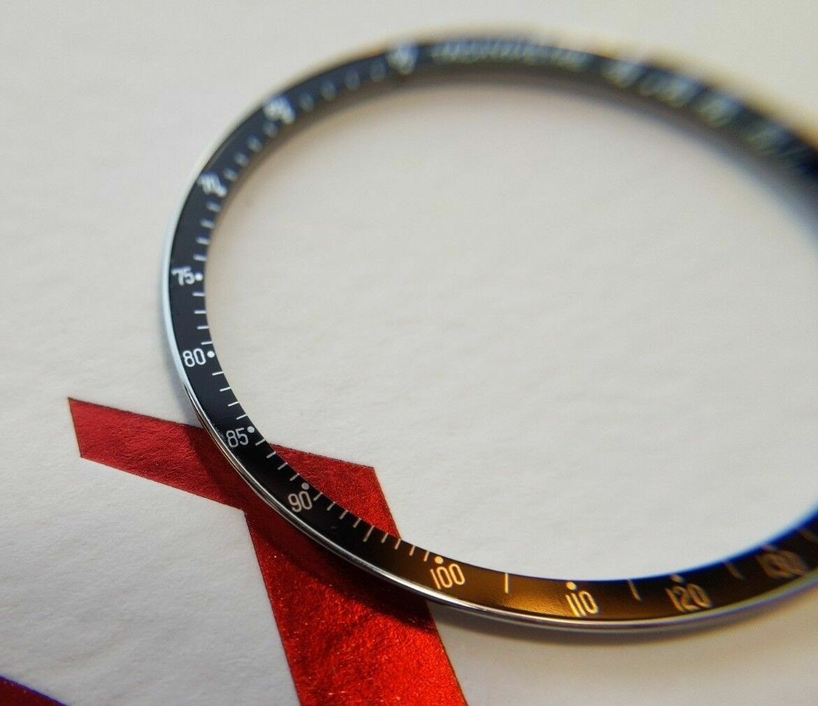 Aftermarket DON “Dot Over Ninety” Tachymeter Bezel for Omega Speedmaster