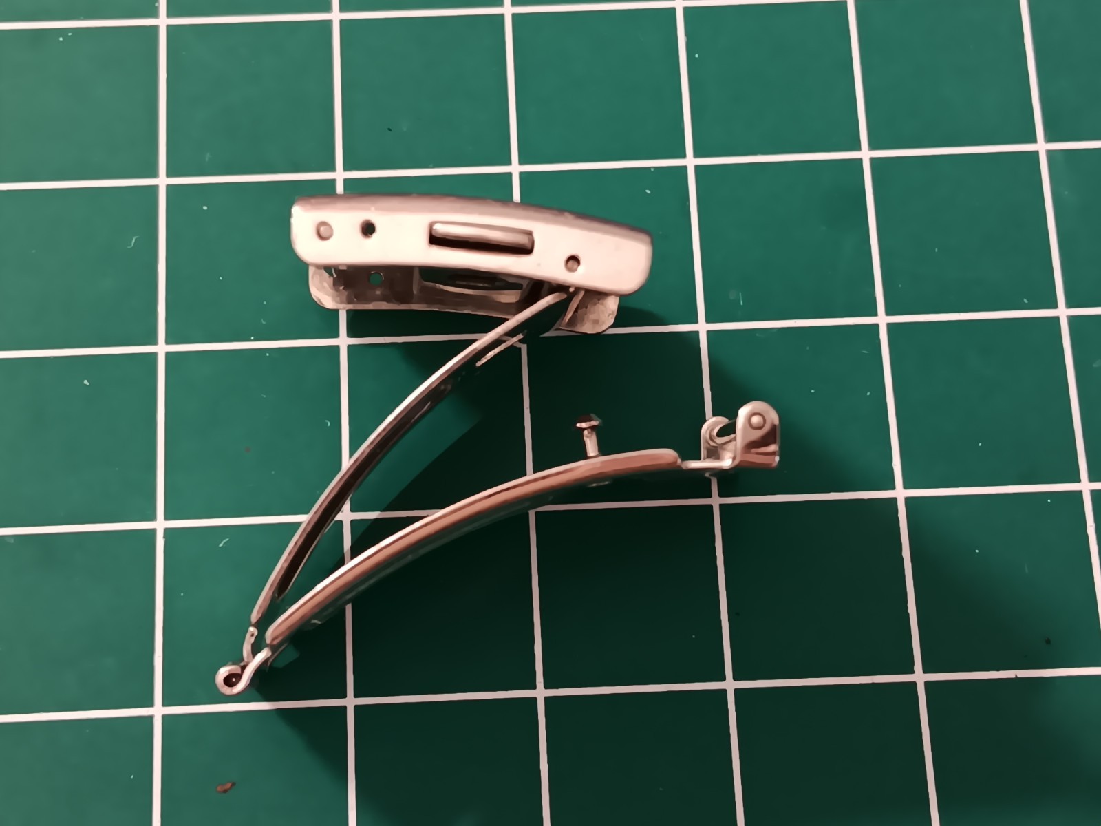 Genuine Seiko Push Button Foldover Silver Stainless Steel CLASP 18 mm — 20 mm
