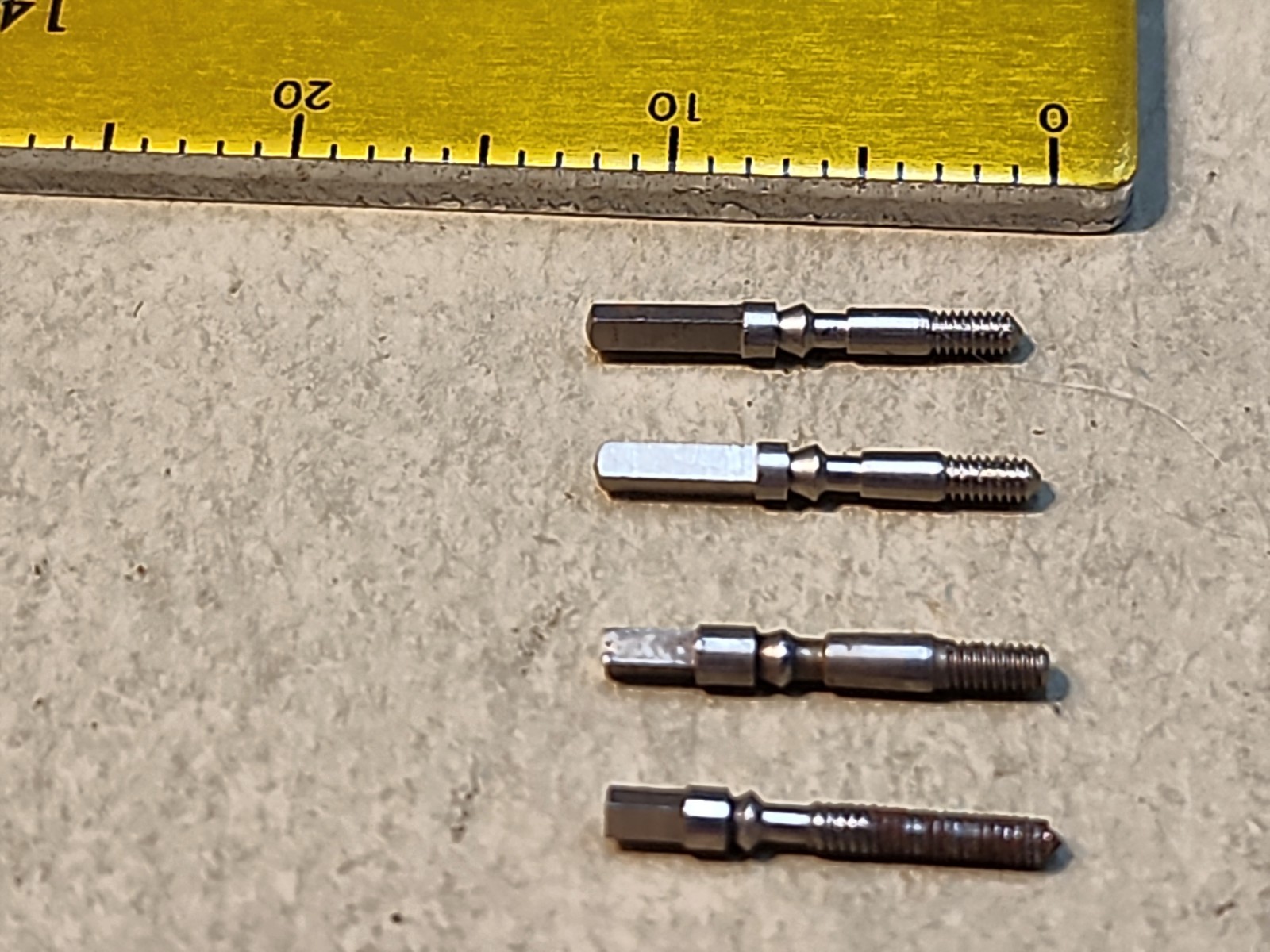Lot Of 5 Mixed 12s American Pocket Watch Stems