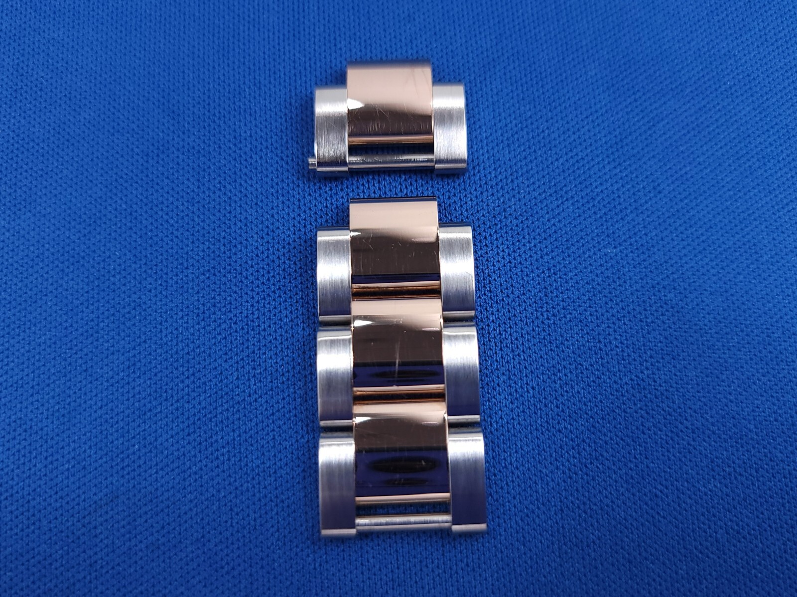 ROLEX TWO TONE LINK FOR DATEJUST II ROSE GOLD 41MM 116301 116331