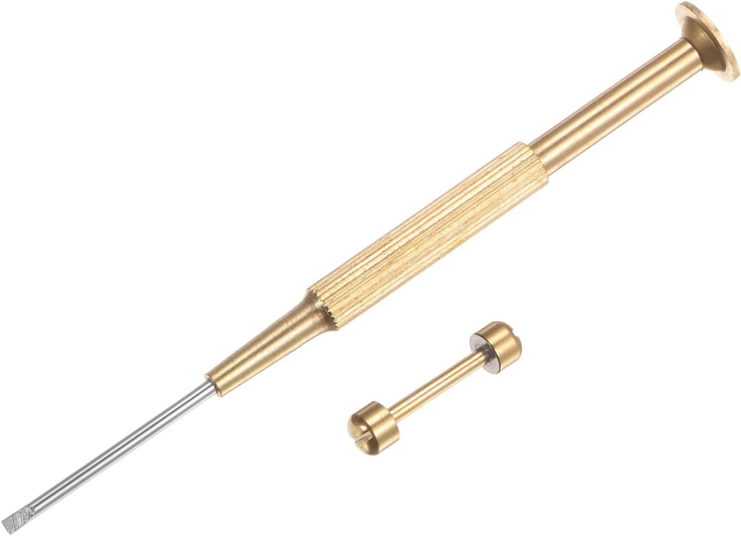 Watch Screw Tube Rod Stainless Steel Watch Strap Pins with Slotted Screwdriver