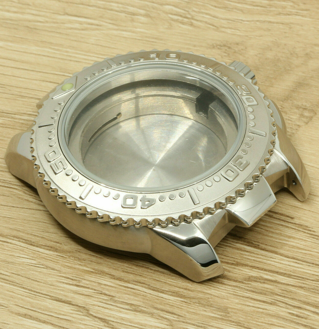 DIY SET ETA 2824-2 WATCH CASE + DIAL + HANDS 43,3mm / DIY BAUSATZ Gehäuse Zeiger