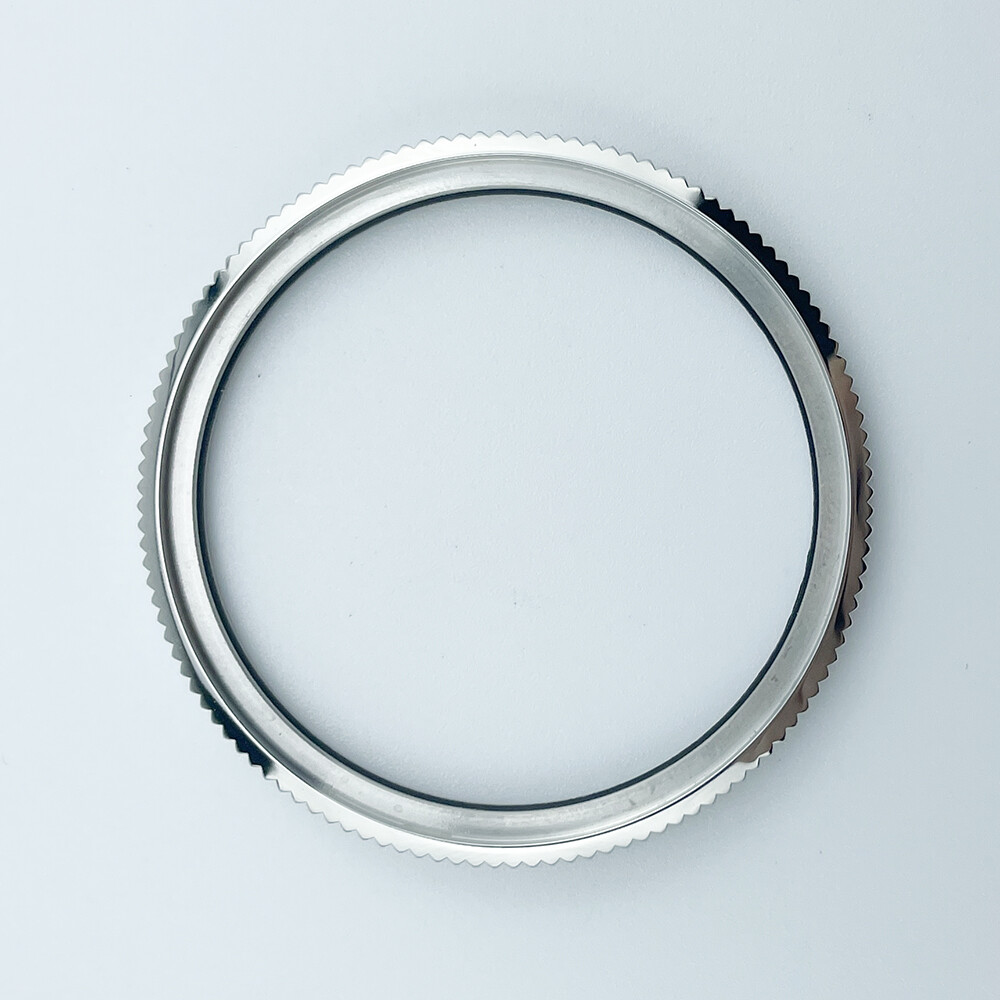 SKX007 SKX009 SRPD Slim Bezel COIN EDGE Silver Polished Finish 316L