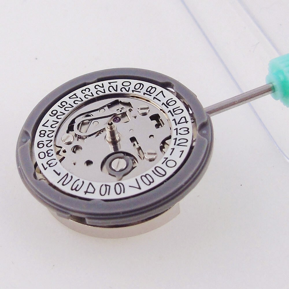 Original Japan 21 JEWELS Mechanical NH05A Watch Movement For Women White Date