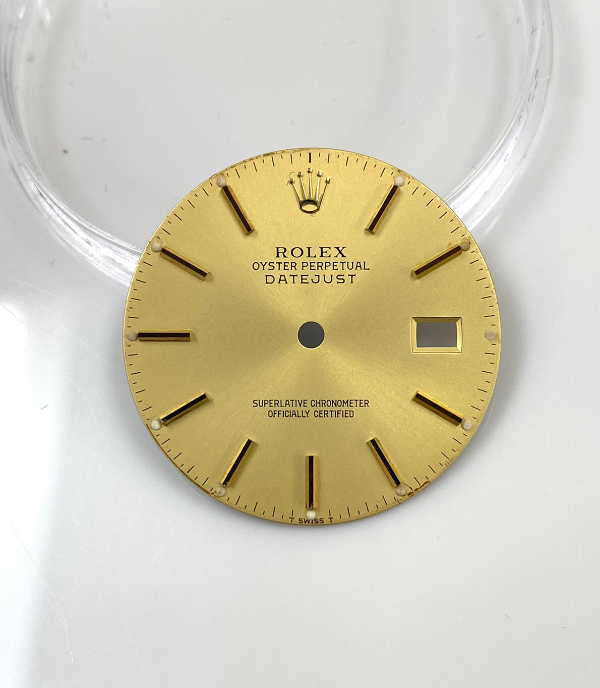 Genuine Rolex Champagne dial for Men’s Datejust Jubilee Oyster 16013 16233 #8