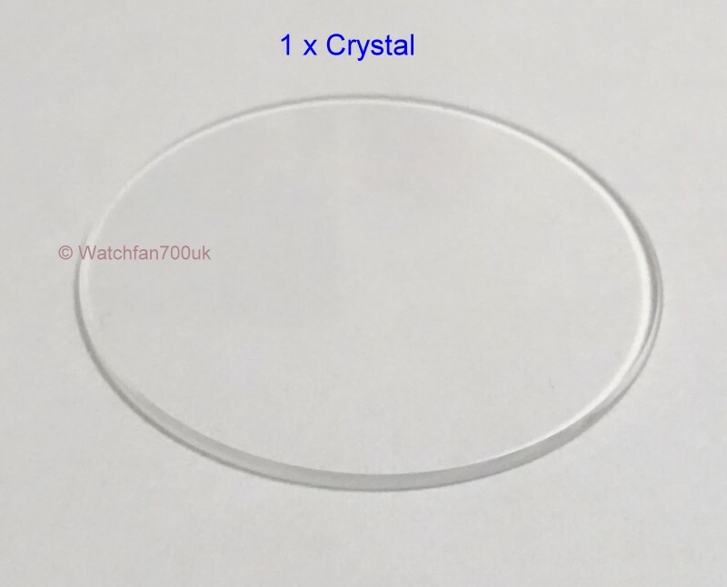 Replacement Flat Mineral crystal For Lejour 7750 and Heuer Passadena #560