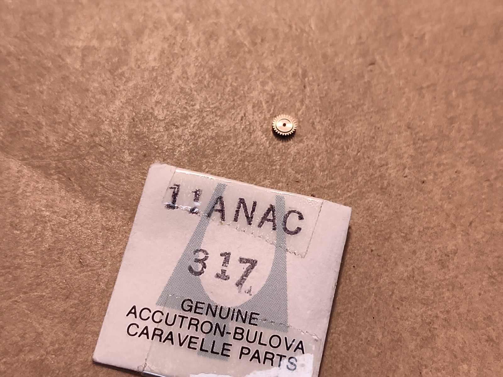 NOS Bulova 11ANAC PN 317 Parts Repairs Spares