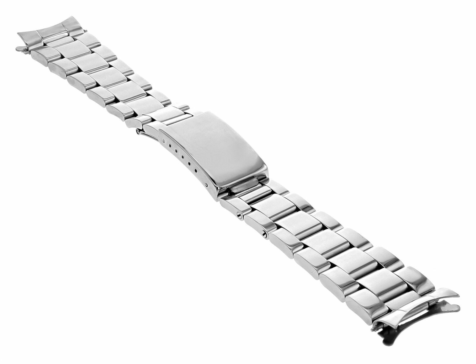 STAINLESS STEEL OYSTER WATCH BAND STRAP FOR ROLEX ALL POLISH 16220, 16234, 16250