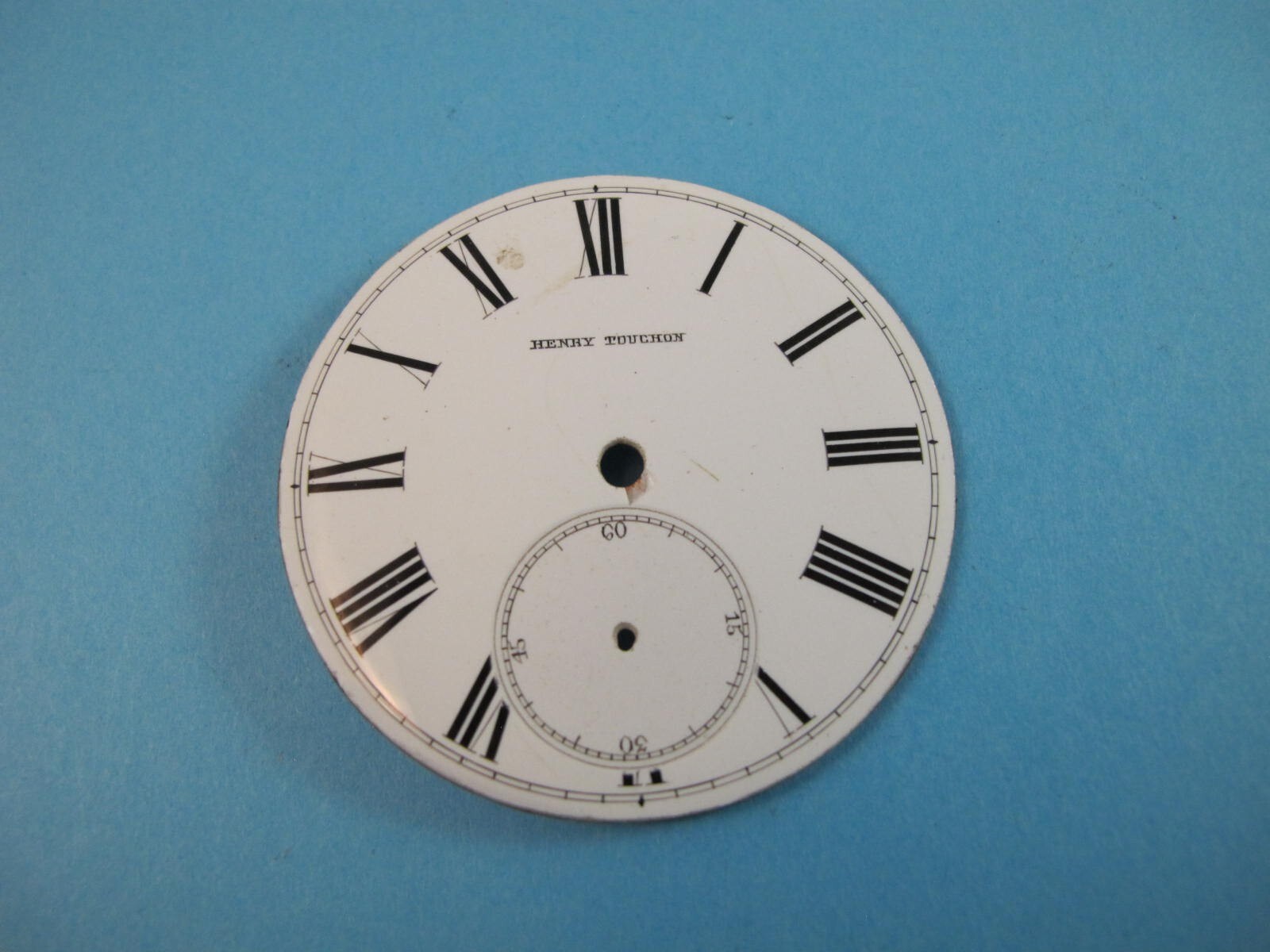 HENRY TOUCHON VINTAGE 46.63MM POCKET WATCH DIAL