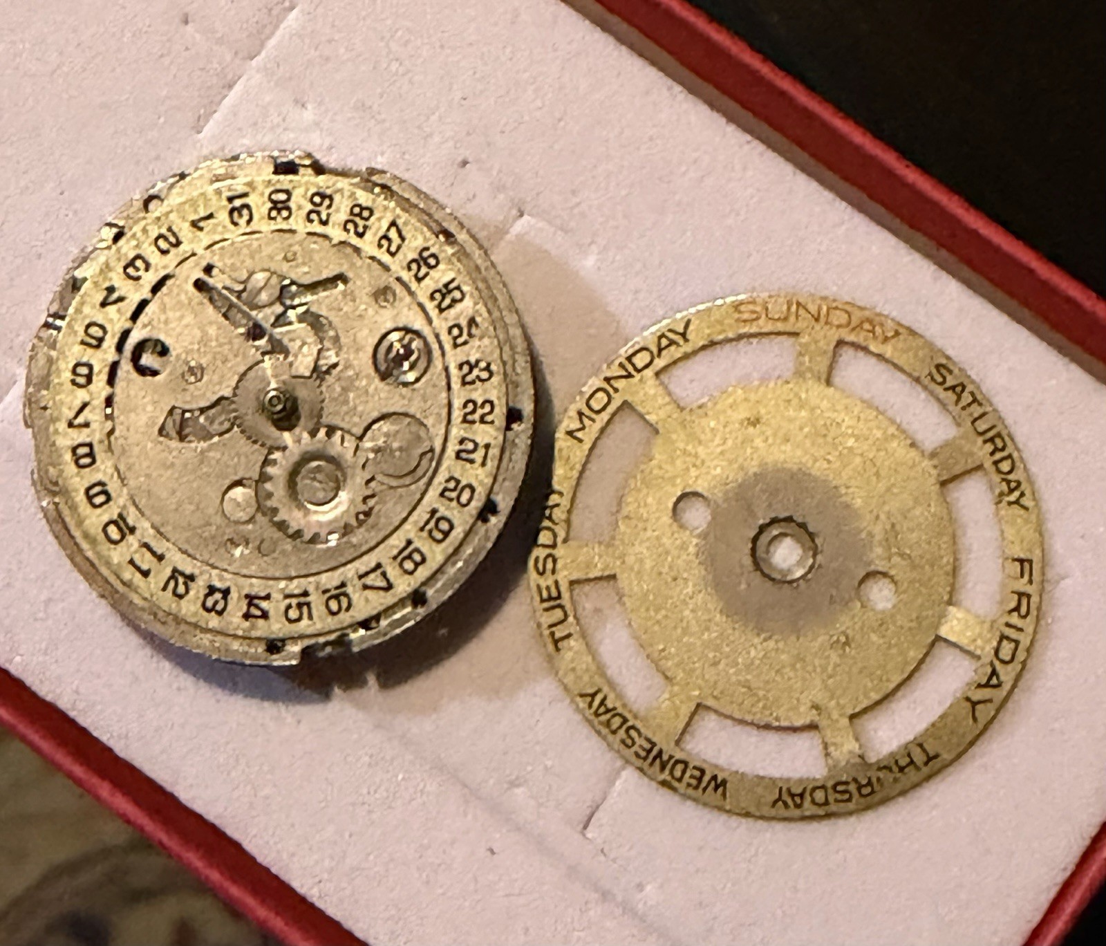 Vintage Rare Automatic Watch Movement 21 Jewels