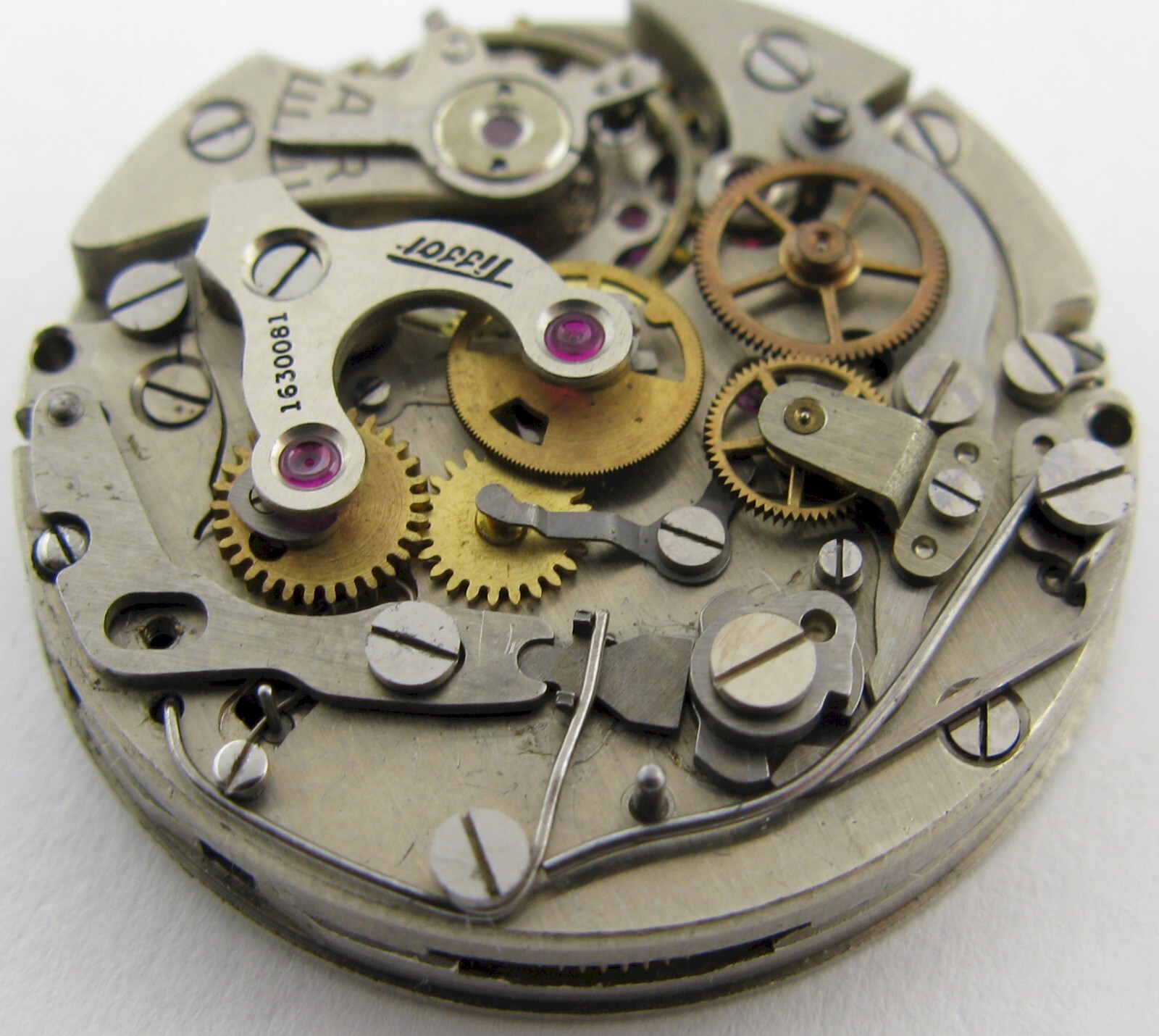 Tissot Lemania 1270 INCOMPLETE chronograph 17 j. Watch Movement for project …