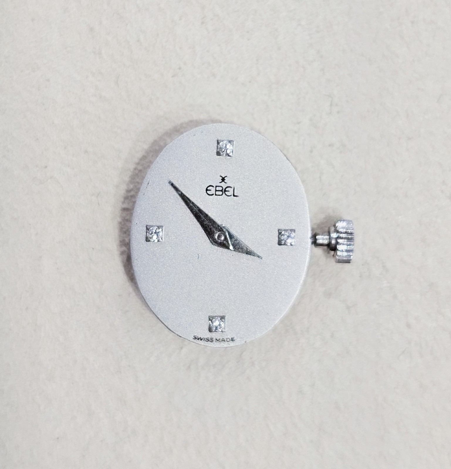 EBEL Movement Cal. 1677 – Manual Wind – Dial With Diamonds