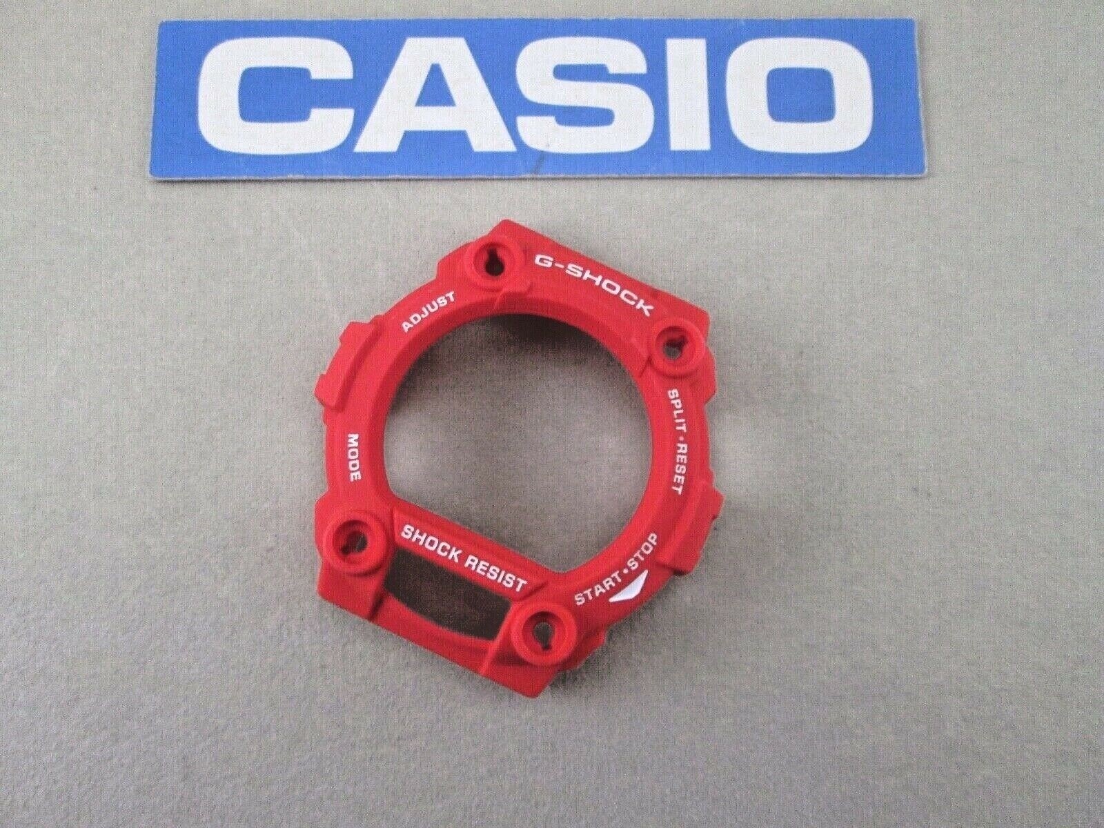 Genuine Casio G-Shock G-Rescue G-7900A red resin watch bezel