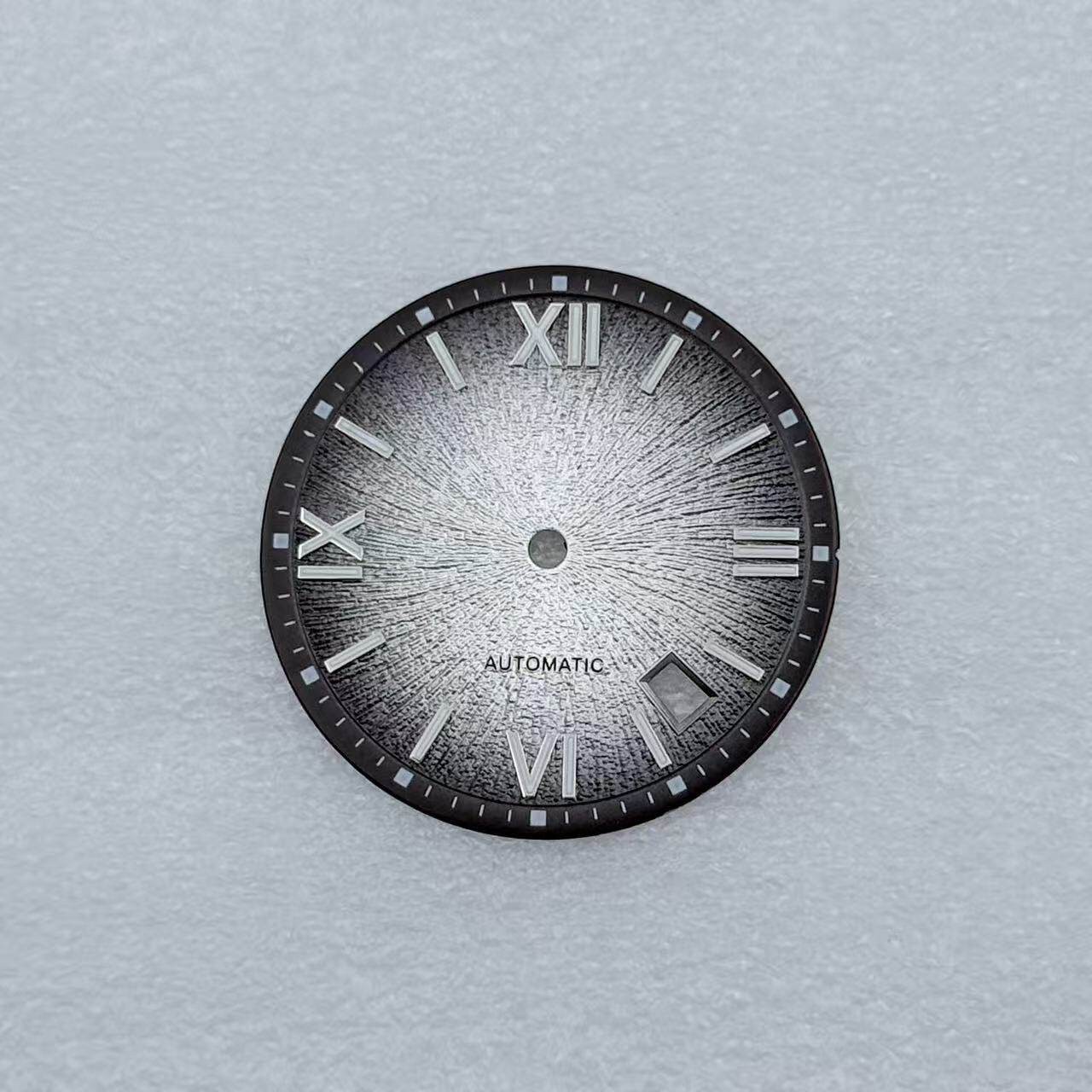 New NH35 Dial 31.8mm Black Purple Fit NH35/36 Movements Watch Accessories