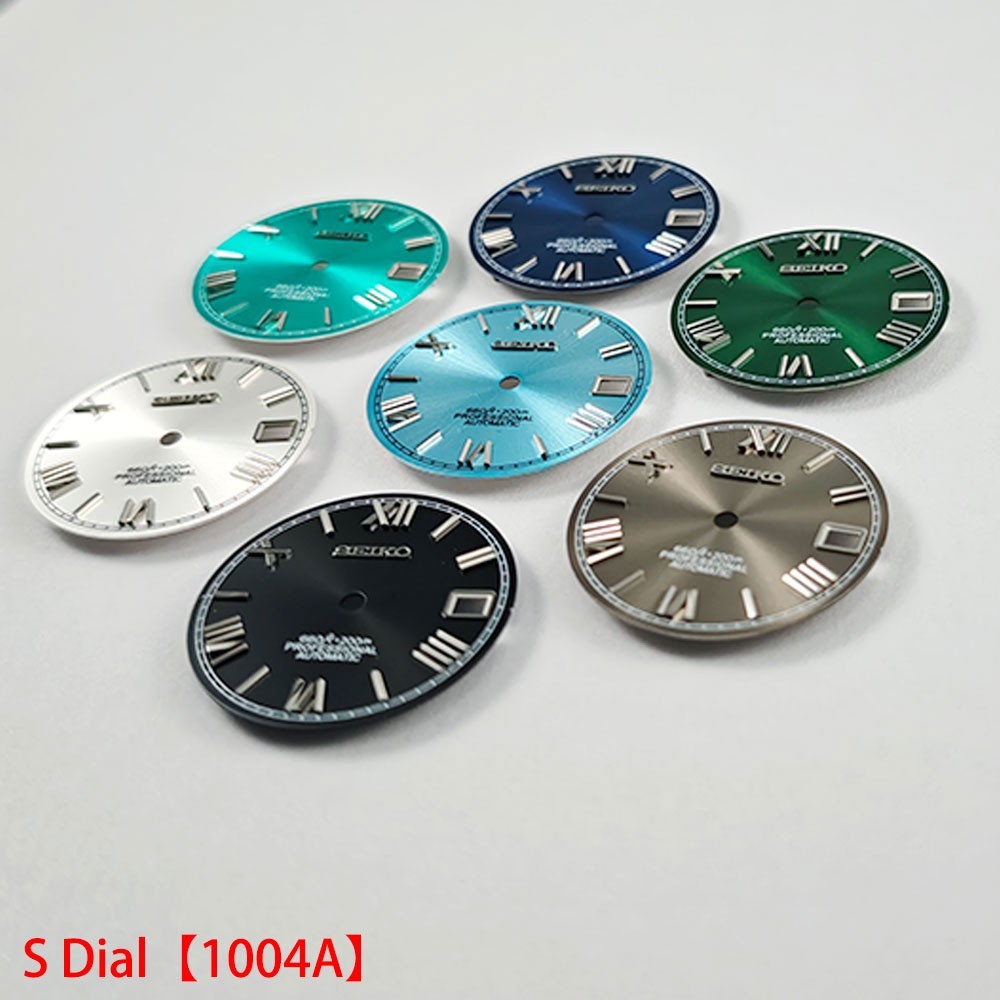 For Seiko 28.5mm Watch Dial No Luminous Fit NH35 NH36 Movement Watches Faces