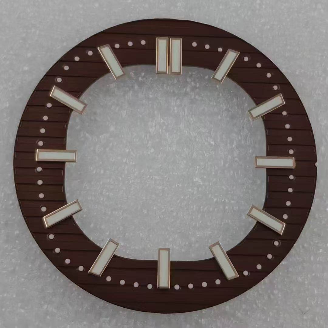 30.5mm Open Center Dial Ring Stick Indices Lume Dots Fit Auto Mod