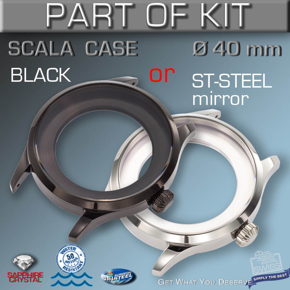 DO IT YOURSELF KIT: SCALA 40 MM Ø, 50M , CASE-SKEL-DIAl-HANDS-BL-MOV. STP 6-15