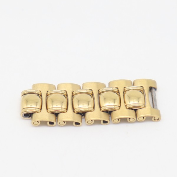 Genuine link band Burberry 5 links gold 12mm for women’s watch