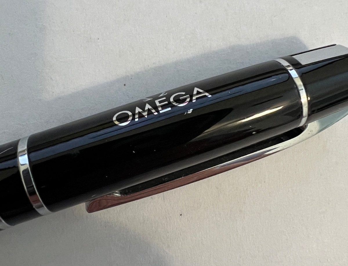 Genuine and Authentic Black Omega Black Pen – Good Shape See Photos Nice!