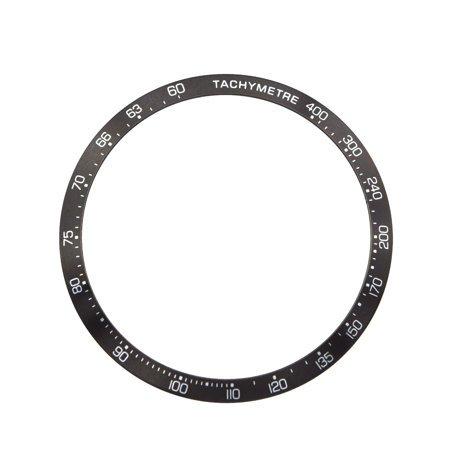 Grey Bezel Insert For Tag Heuer Carrera Watch 40.8mm