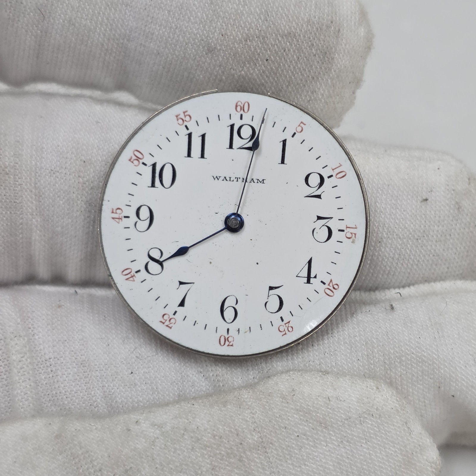 1901 Antique Waltham Grade Seaside Model 1891 Pocket Watch Movement 0s 7j