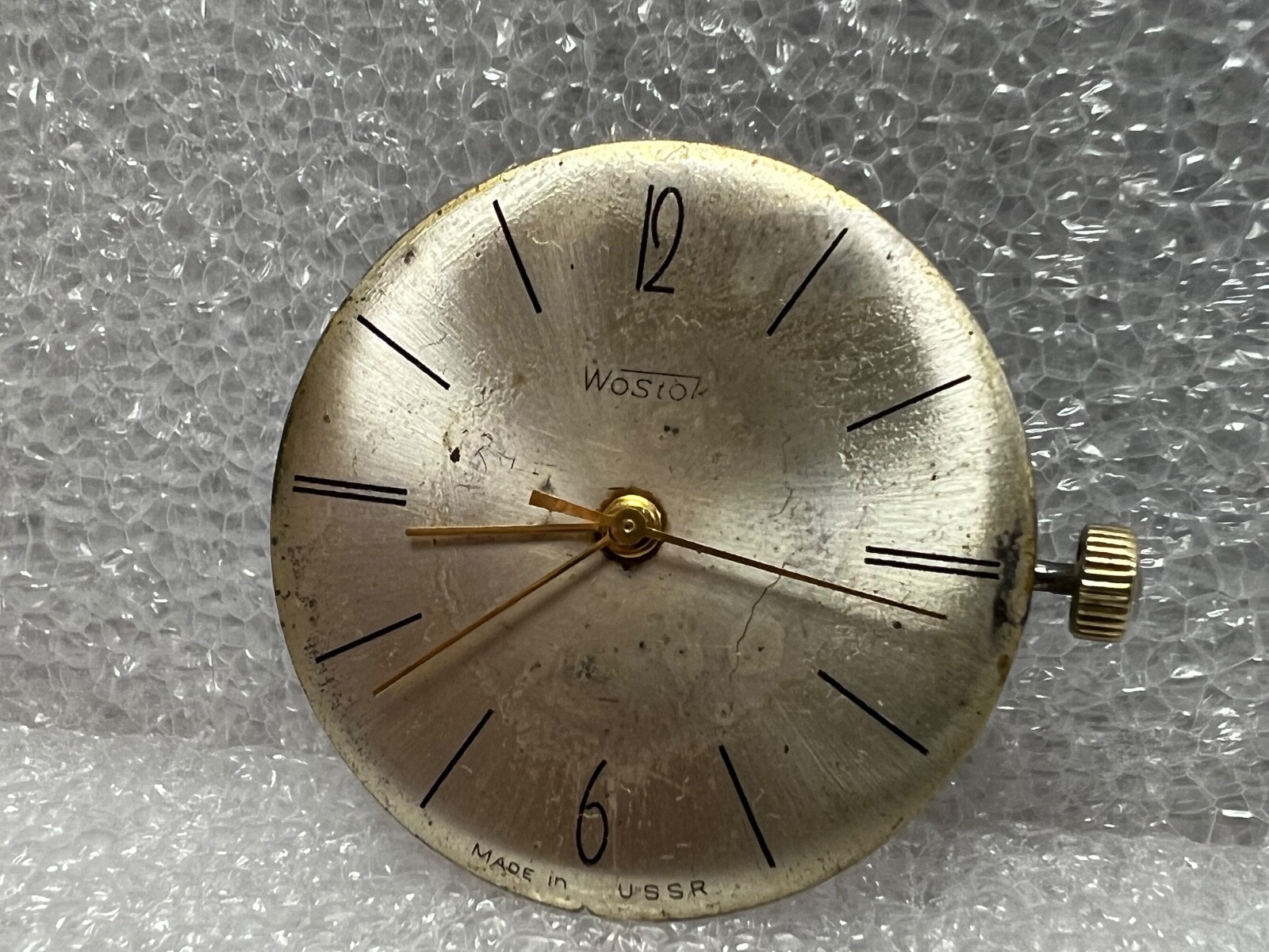 Watch movement USSR Wostok 2209 cal. plus Dial. For parts .