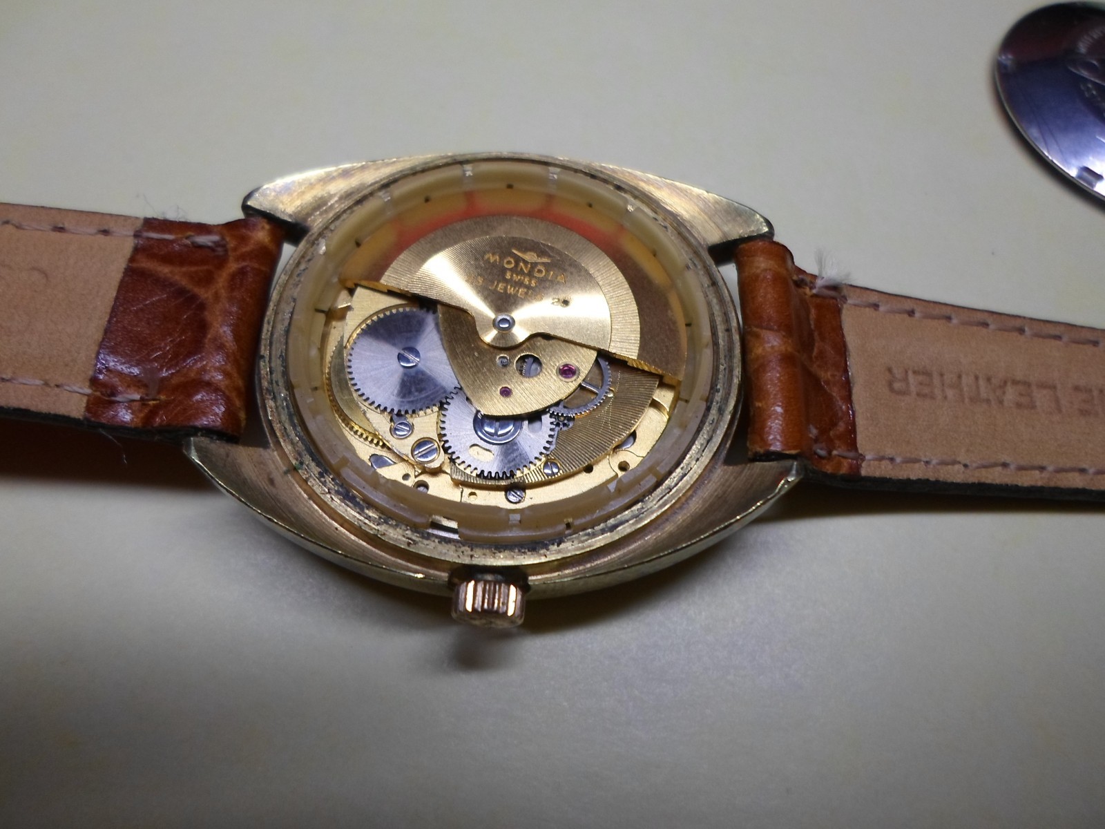 MONDIA ORBITRON 97-1003-20 AUTOMATIC WATCH – WORKING