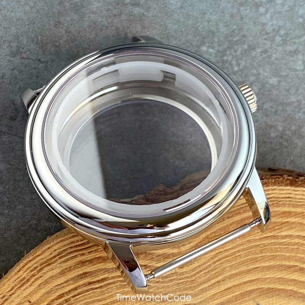Retro Watch Case for NH35 NH36 NH38 ETA2824 2836 PT5000 Miyota8215 Sapphire 40MM