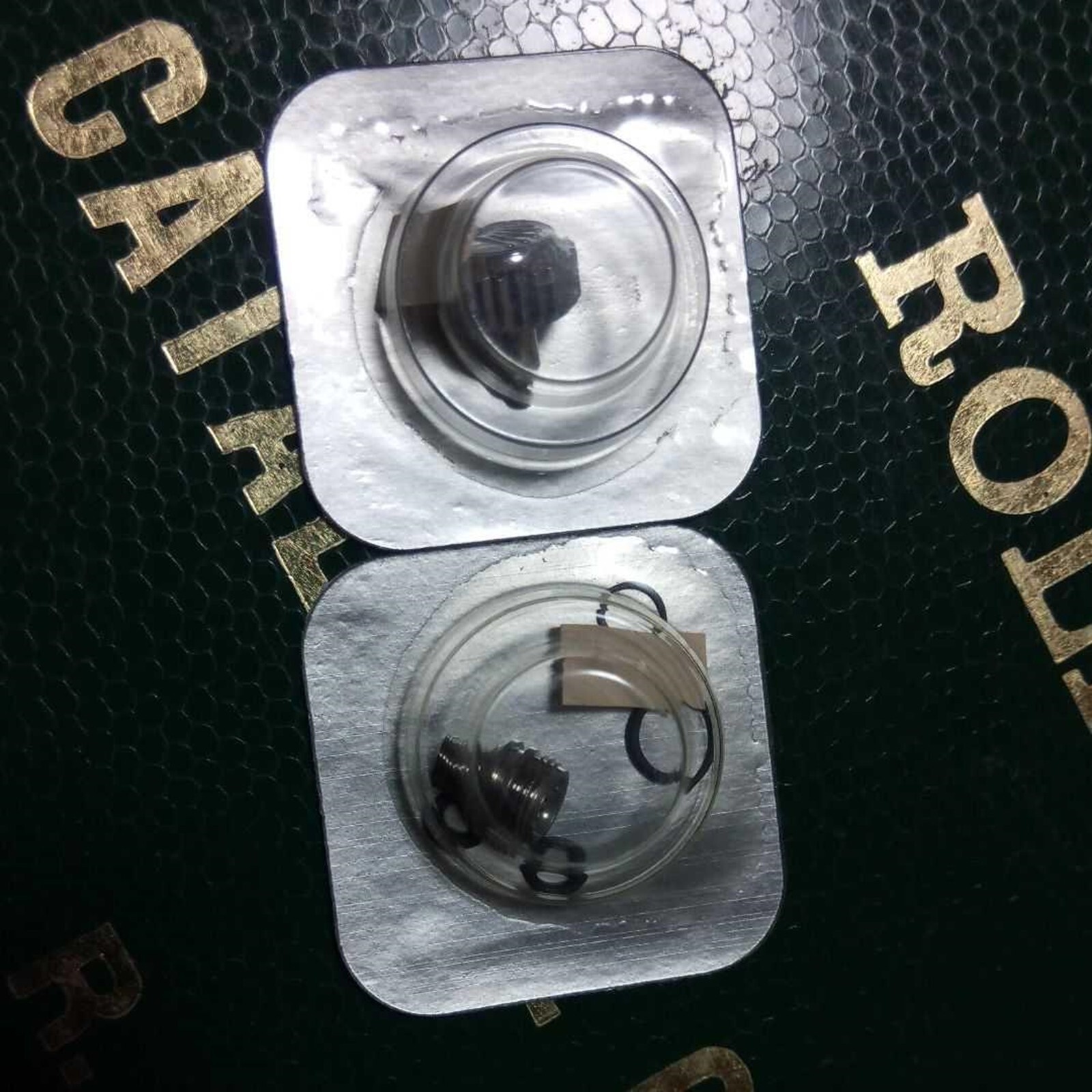 Genuine ROLEX Crown 24-7030-0 Tube Set 7mm 5512 5513 1680 1665 6265 6263