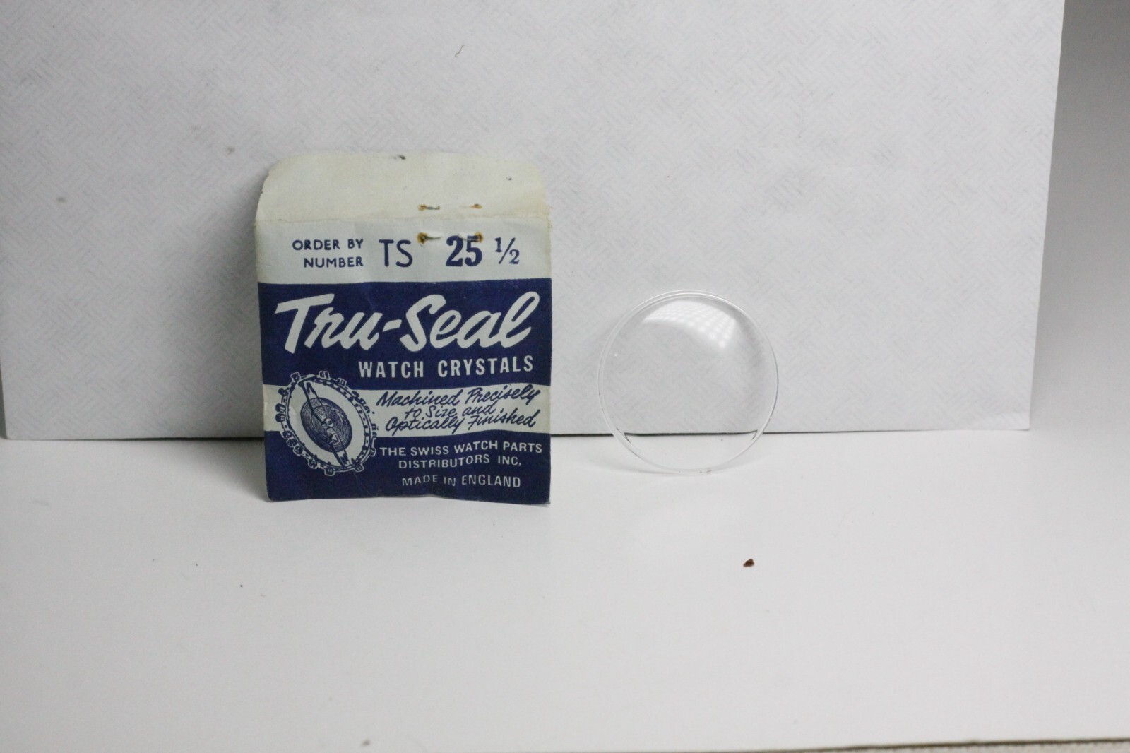 NOS Tru-Seal Watch Crystal TS 25 1/2