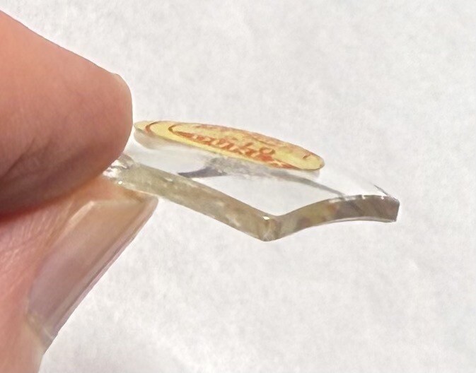 NOS Vintage 1950s Hamilton Craig Premium Thick Watch Glass Crystal