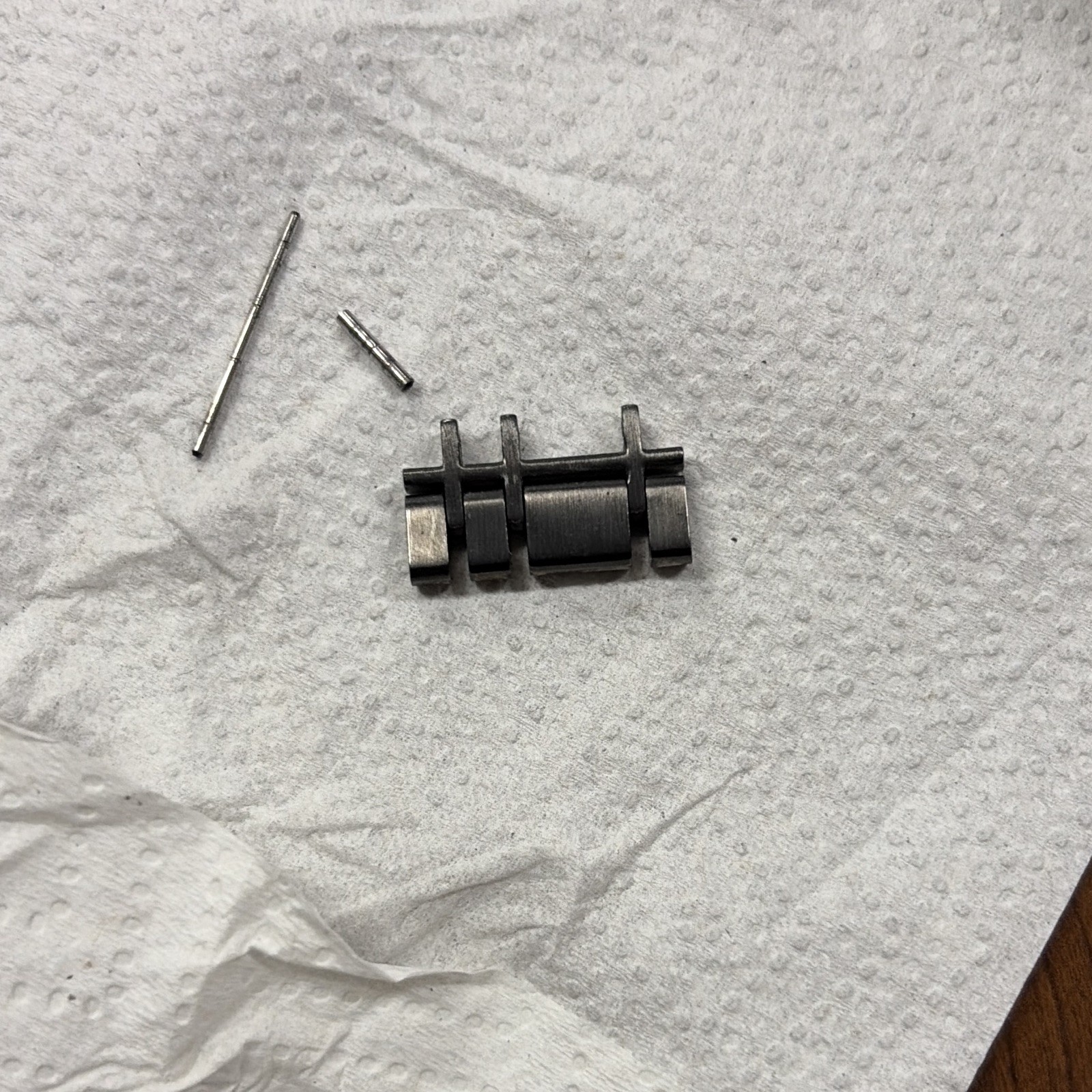 Burberry Black Stainless Steel Watch Band Link Replacement Part
