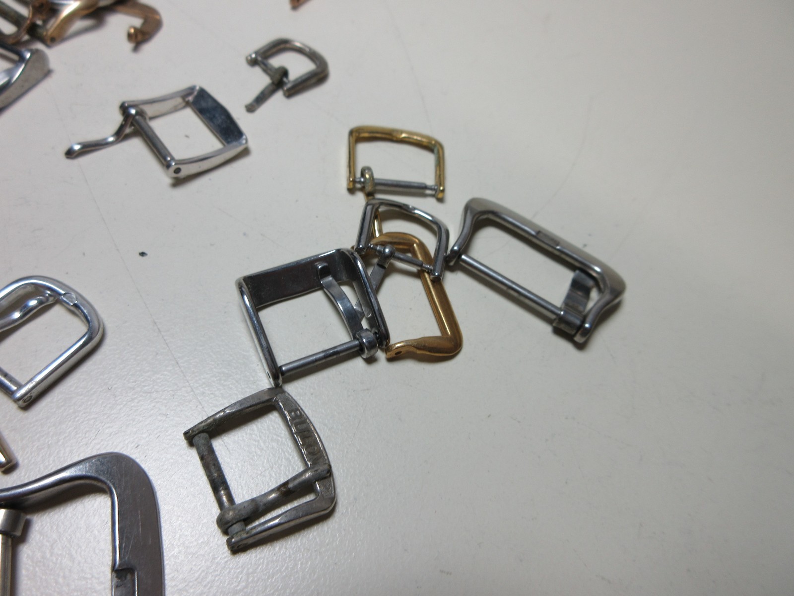 LOT WATCH BAND BUCKLES CLOSER CLASP WATCHMAKER REPLACEMENT PARTS #95