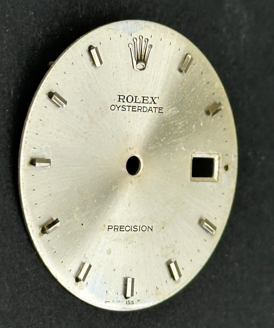 Vintage Rolex Oysterdate Precision Watch Dial for 6694