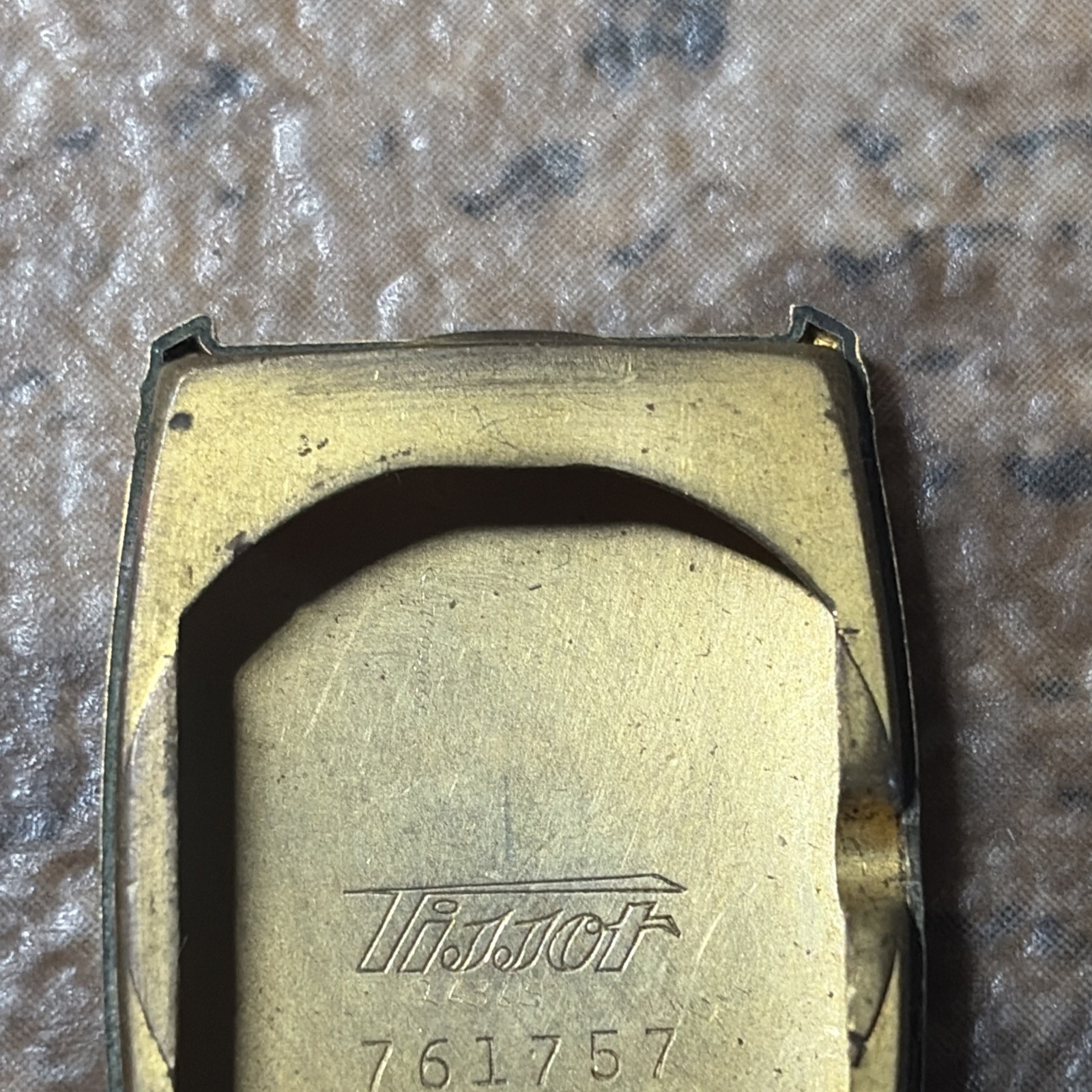 Vintage 14k Gold Filled Tissot Watch Case 22mm
