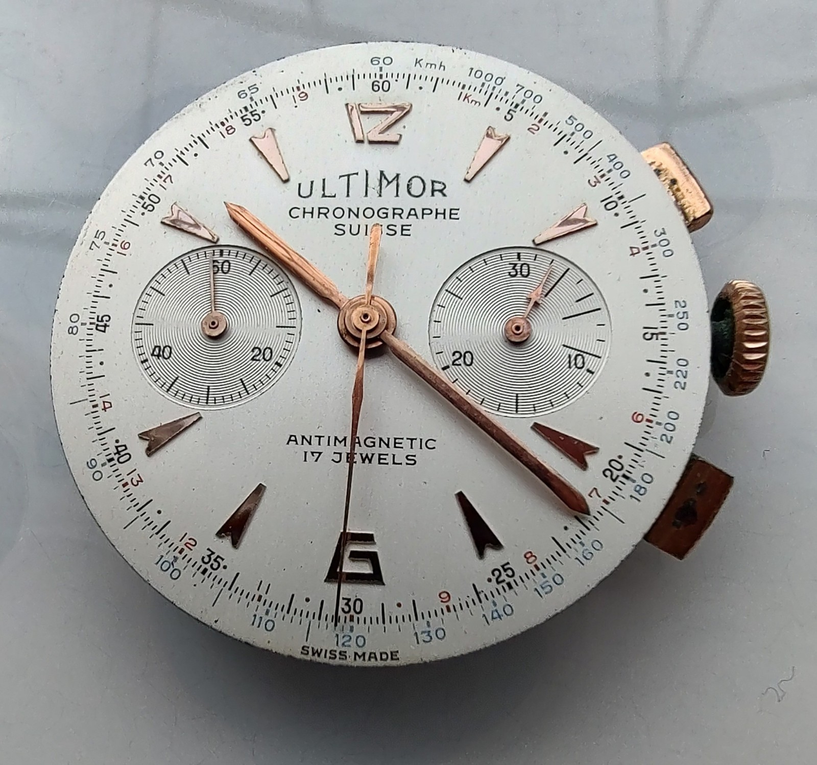 Genuine Gents Landeron Cal 51, Running, Nice!!