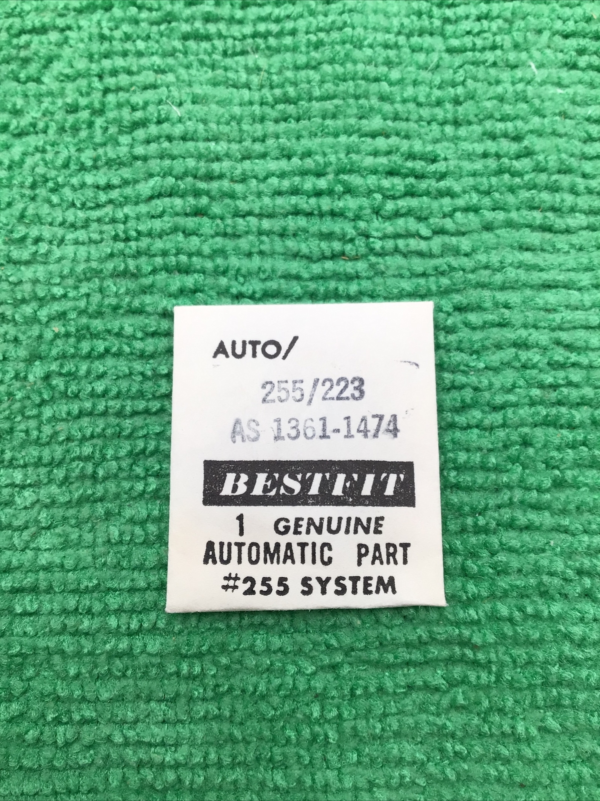 AS 1361 Part 1474, Auto 223