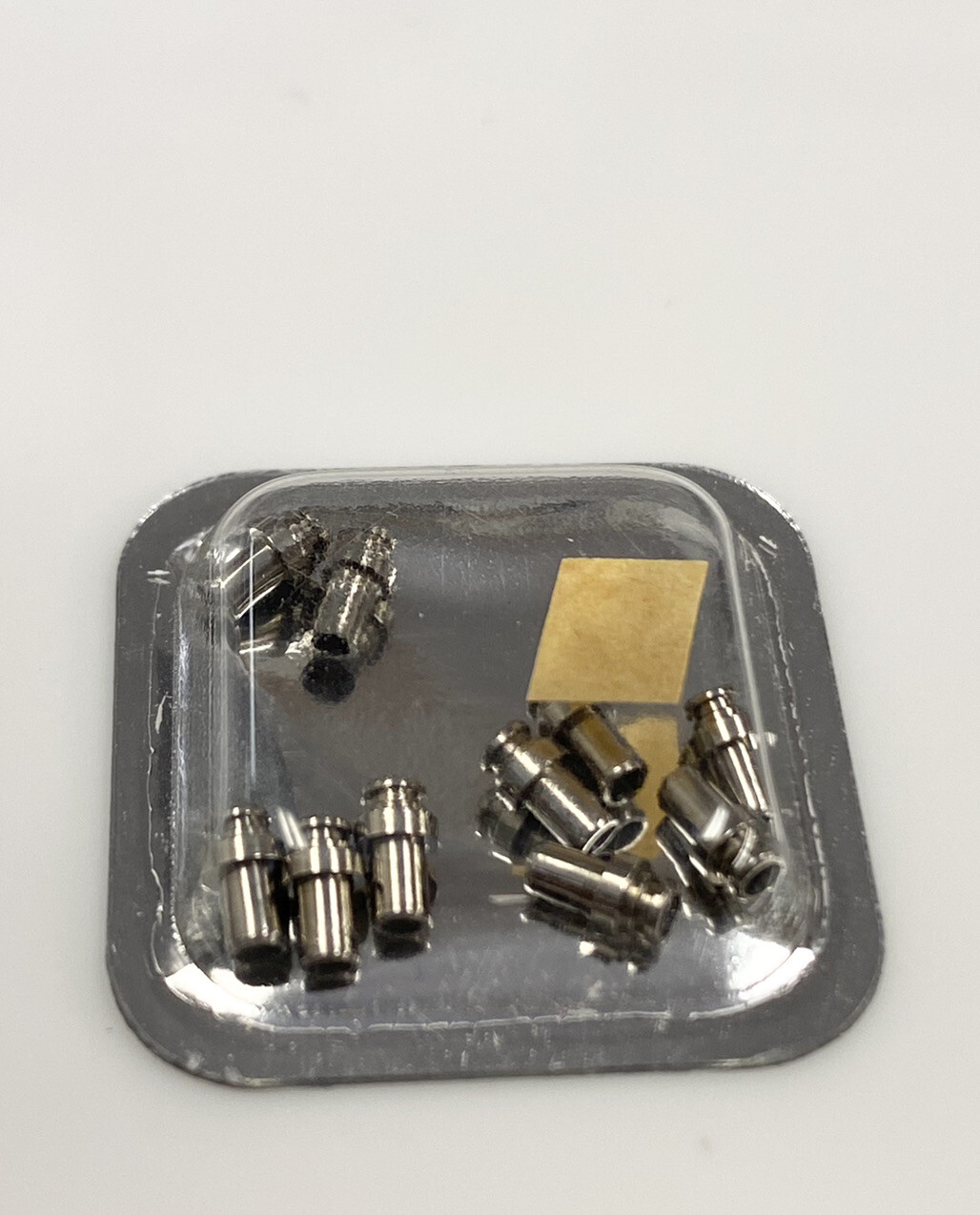 Authentic Cartier Santos Carre G VC150075 Crown Tube 1 Piece Open Package