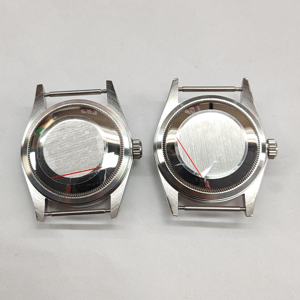 36mm Stainless Steel Watch Case For NH35/NH36 4R Movement 3ATM Watch accessories