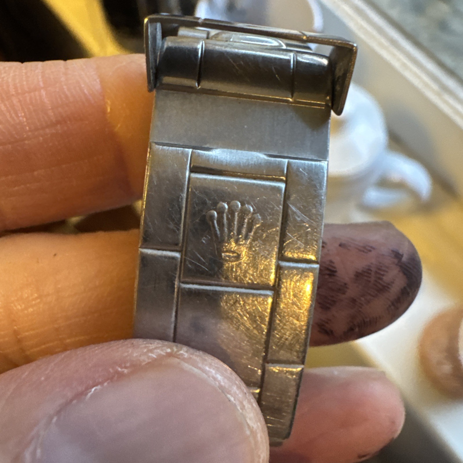 Vintage Rolex 93153-18 16613 16803 Submariner clasp SX2 Circa 1993 (C)