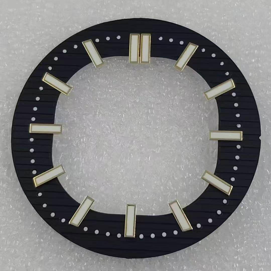 30.5mm Open Center Dial Ring Stick Indices Lume Dots Fit Auto Mod